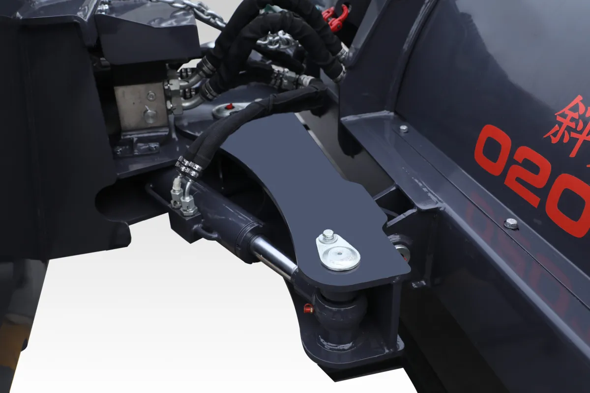 0201 Angle Broom Sweeper — HCN engineering attachment