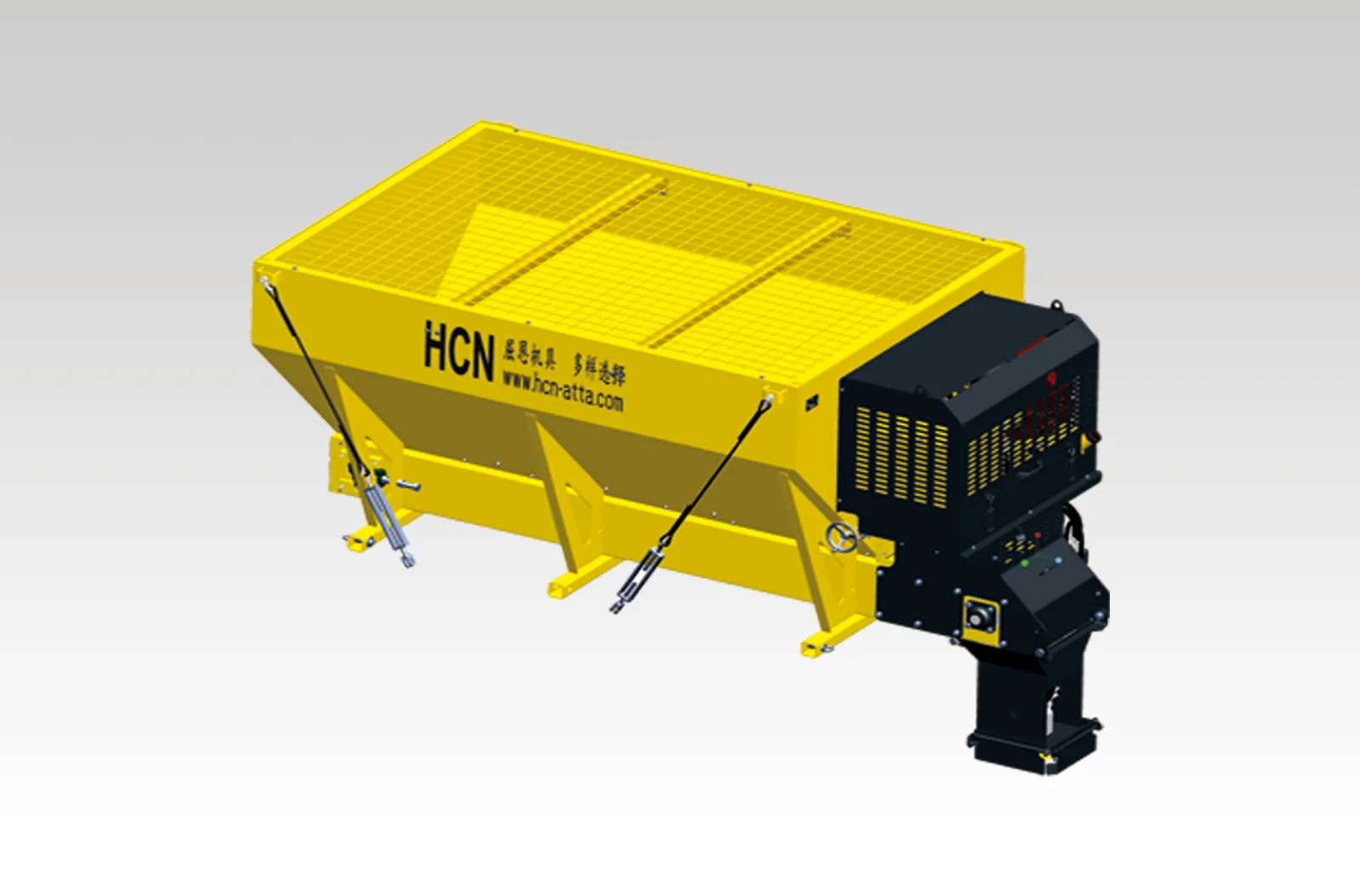T07 De-icing Spreader — HCN engineering attachment