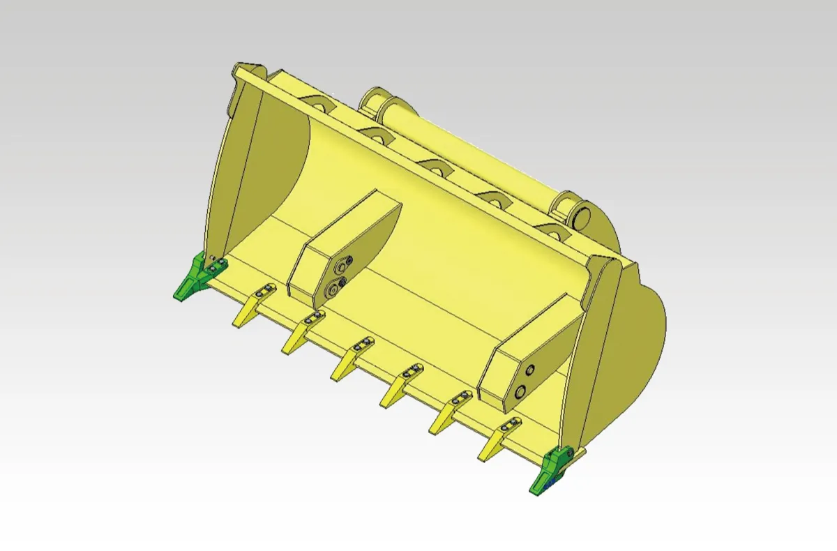 BM62 High-Tip Bucket — HCN engineering attachment